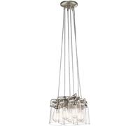 Elstead Lighting Brinley lampe suspendue 6x60 W nickel KL-BRINLEY6-NI