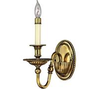 Elstead Lighting Cambridge applique murale 1x40 W laiton HK-CAMBRIDGE1