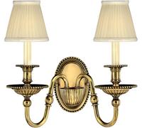 Elstead Lighting Cambridge applique murale 2x40 W laiton HK-CAMBRIDGE2