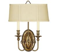 Elstead Lighting Cambridge applique murale 2x40 W laiton HK-CAMBRIDGE2-B