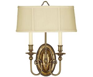 Elstead Lighting Cambridge applique murale 2x40 W laiton HK-CAMBRIDGE2-B