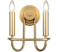 Elstead Lighting Capitol Hill applique murale 2x40 W laiton KL-CAPITOL-HILL2-PNBR