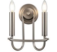 Elstead Lighting Capitol Hill applique murale 2x40 W nickel KL-CAPITOL-HILL2-BN