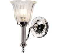 Elstead Lighting Carroll applique murale 1x3 W nickel BATH-CARROLL1-PN