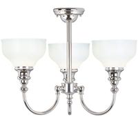 Elstead Lighting Cheadle lampe suspendue 3x3 W chrome BATH-CD3