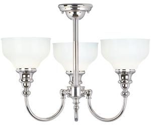 Elstead Lighting Cheadle lampe suspendue 3x3 W chrome BATH-CD3