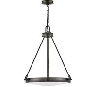 Elstead Lighting Collier lampe suspendue 4x40 W noir-opale HK-COLLIER-P-BX