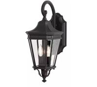 Elstead Lighting Cotswold Lane applique murale extérieure 2x60 W noir FE-COTSLN2-M-BK