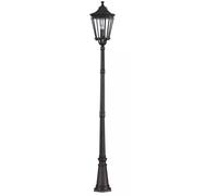 Elstead Lighting Cotswold Lane lampadaire extérieur 3x60 W noir FE-COTSLN5-L-BK