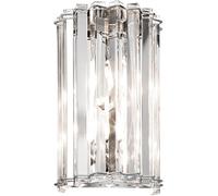 Elstead Lighting Crystal Skye applique murale 2x3 W chrome KL-CRYSTAL-SKYE2