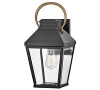 Elstead Lighting Dawson applique murale extérieure 1x40 W noir-marron HK-DAWSON-M
