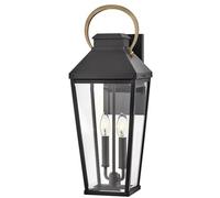 Elstead Lighting Dawson applique murale extérieure 2x40 W noir-marron HK-DAWSON-L