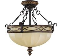 Elstead Lighting Drawing Room lampe suspendue 2x100 W marron-beige FE-DRAWING-ROOM-SFC
