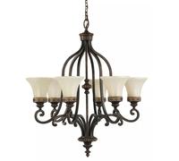 Elstead Lighting Drawing Room lampe suspendue 6x60 W FE-DRAWING-ROOM6