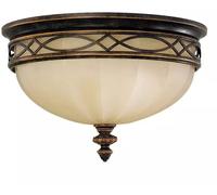 Elstead Lighting Drawing Room plafonnier 3x60 W bois FE-DRAWING-ROOM-FB