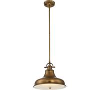 Elstead Lighting Emery lampe suspendue 1x60 W laiton QZ-EMERY-P-M-WS