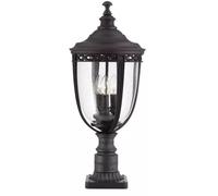Elstead Lighting English Bridle applique murale extérieure 3x60 W noir FE-EB3-L-BLK