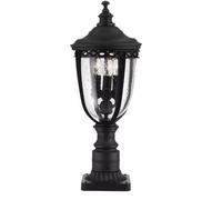 Elstead Lighting English Bridle lampadaire extérieur 3x60 W noir FE-EB3-M-BLK