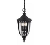 Elstead Lighting English Bridle suspension extérieure 3x60 W noir FE-EB8-M-BLK