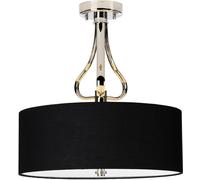 Elstead Lighting Falmouth lampe suspendue 3x3 W noir-chrome BATH-FALMOUTH-SF-PC