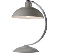 Elstead Lighting Franklin lampe de bureau 1x60 W gris FRANKLIN-GREY