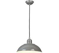Elstead Lighting Franklin lampe suspendue 1x60 W gris/cendre FRANKLIN-P-GY