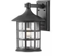Applique murale lampe d'extérieur lanterne maison applique verre IP44 clair noir E27