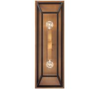 Elstead Lighting Fulton applique murale 2x60 W laiton-marron HK-FULTON2