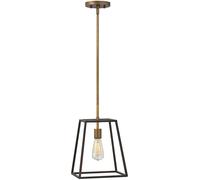 Elstead Lighting Fulton lampe suspendue 1x60 W laiton-marron HK-FULTON-P