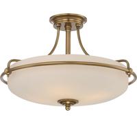 Elstead Lighting Griffin Plafonnier avec suspension, QZ-GRIFFIN-SFM-WS,