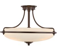 Elstead Lighting Griffin Plafonnier avec suspension, QZ-GRIFFIN-SFM-PN,