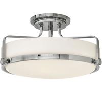 Elstead Lighting Harper plafonnier 3x60 W blanc-chrome HK-HARPER-SFM-CM
