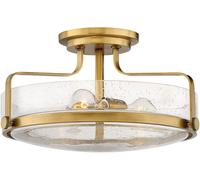 Elstead Lighting Harper plafonnier 3x60 W laiton-transparent HK-HARPER-SFM-HB-CS