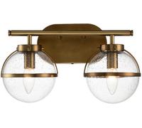 Elstead Lighting Hollis applique murale 2x40 W laiton HK-HOLLIS2-C-HB-BATH