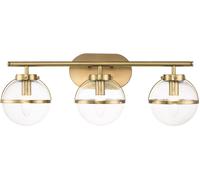 Elstead Lighting Hollis applique murale 3x40 W laiton HK-HOLLIS3-C-HB-BATH