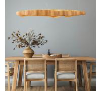 Elstead Lighting Horizon Suspension linéaire LED, QN-HORIZON-LED-LP-140-TEAK,