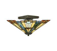 Elstead Lighting Inglenook Plafonnier E27, avec suspension, QZ-INGLENOOK-SF, Semi-Flush