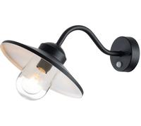 Elstead Lighting Klampenborg applique murale extérieure 1x60 W noir KLAMPENBORG-PIR-BK