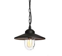 Elstead Lighting Klampenborg lampe suspendue 1x W noir KLAMPENBORG8-BK