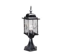 Elstead Lighting Lampe De Jardin Extérieur Voie Sur Socle 52,3 Cm Noir E27 IP44