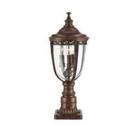 Elstead Lighting Lampe de Jardin Sur Pied Bronze 3 Lampes H 55,2 cm IP44 E14