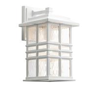 Elstead Lighting Lampe Murale Extérieure Lanterne Verre Bronze IP44 1 Lumière
