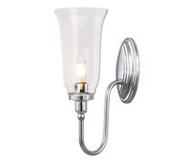 Elstead Lighting Lampe Murale LED Spiegellampe Chrom P44 G9 Verre IP44