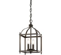 Elstead Lighting Larkin lampe suspendue 2x60 W marron KL-LARKIN-P-S-OZ