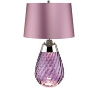 Elstead Lighting Lena lampe de table 1x60 W violet LENA-TL-S-PLUM