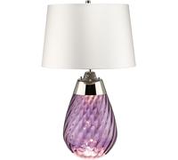Elstead Lighting Lena lampe de table 1x60 W violet-satin LENA-TL-S-PLUM-OWSS