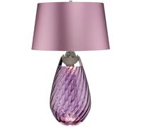 Elstead Lighting Lena lampe de table 2x60 W violet LENA-TL-L-PLUM