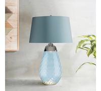 Elstead Lighting Lena Lampe de table, E27 et GU10, LENA-TL-L-BLUE,