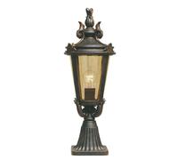 Luminaires de Jardin En Bronze Vintage Design H: 56cm Lampe Éclairage Extérieur