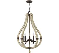 Elstead Lighting Middlefield lampe suspendue 5x60 W fer HK-MIDDLEFIELD5